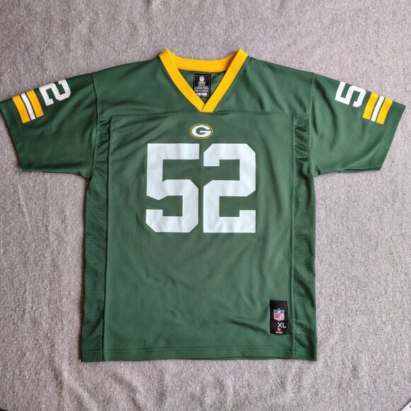 Clay Mathews Green Bay Packers NFL Sports Jersey Size XL Boys Team Apparel - Picture 1 of 11